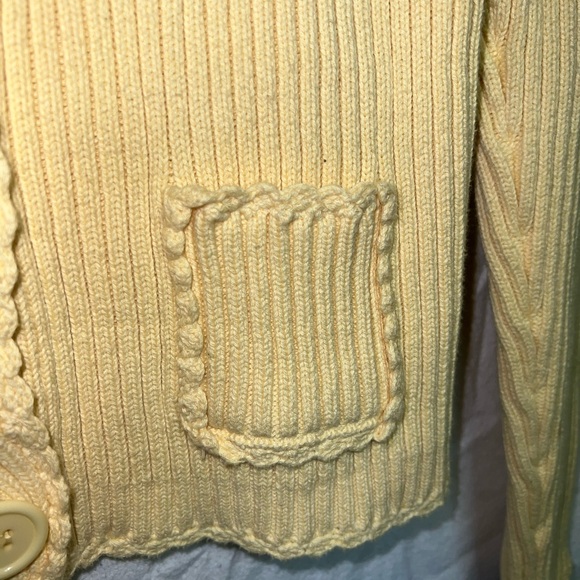 🧥💛 Vintage Jessica Sport Ribbed Knit Cardigan 💛🧥 - Picture 4 of 4